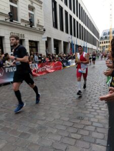 Roger beim Münster Marathon